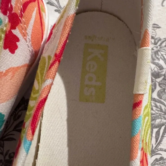 Keds Multicolor Floral Slip-On Sneakers - Picture 2 of 7